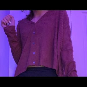 cropped sweater